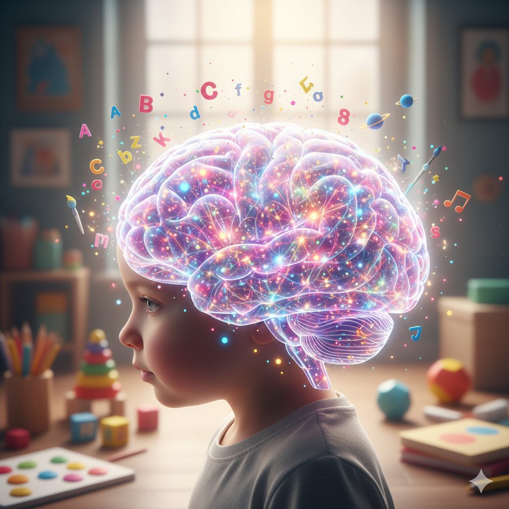 Neuroplastyczność – dlaczego mózg dziecka to chłonna gąbka?